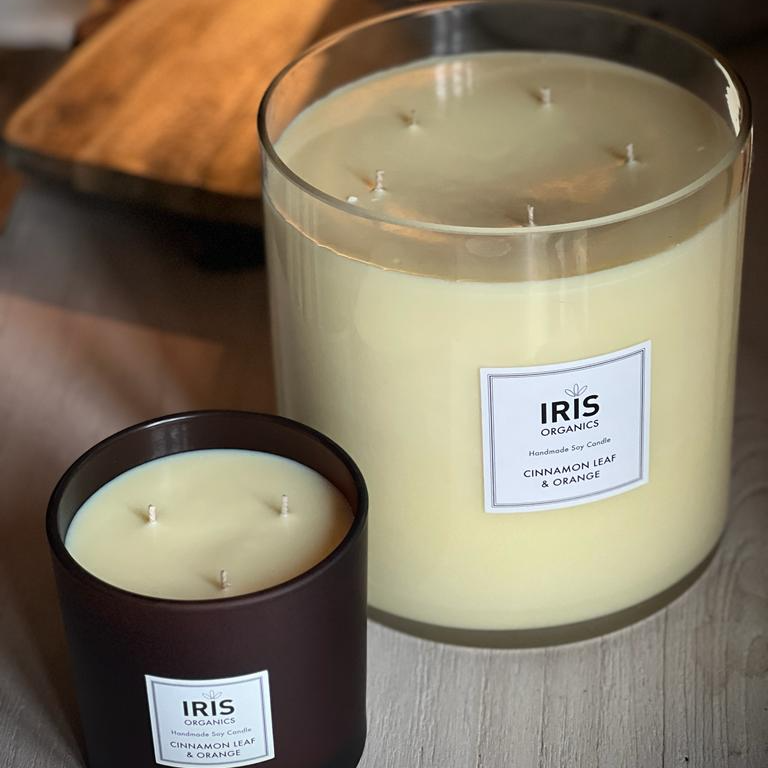 Cinnamon Leaf & Orange Five Wick Candle