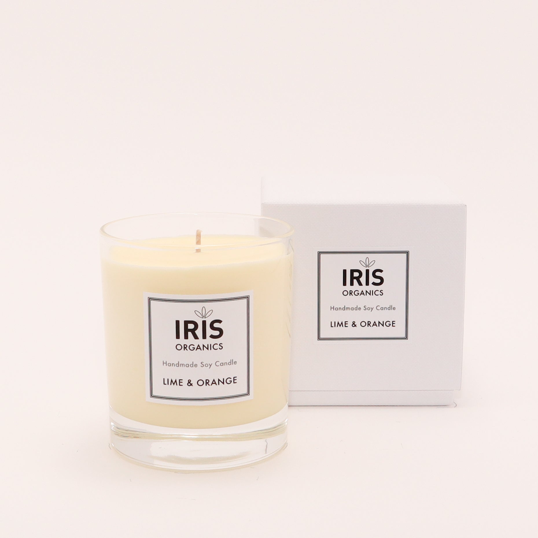 Lime and Orange Candle